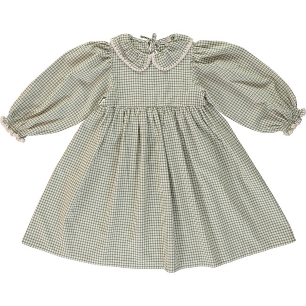 Bebe Organic gingham dress